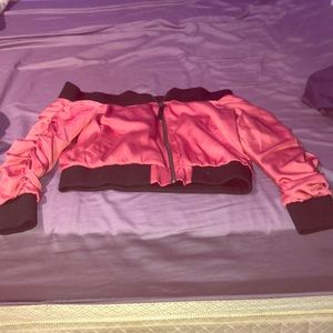 Crop top zip up Jacket